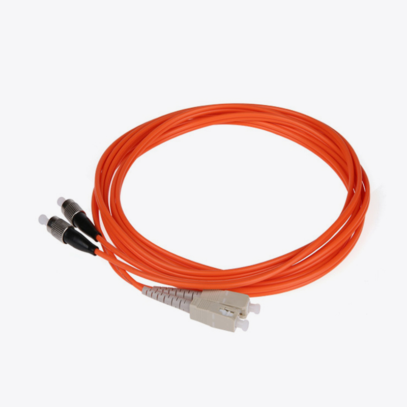 FC-SC duplex fiber optic patch cord