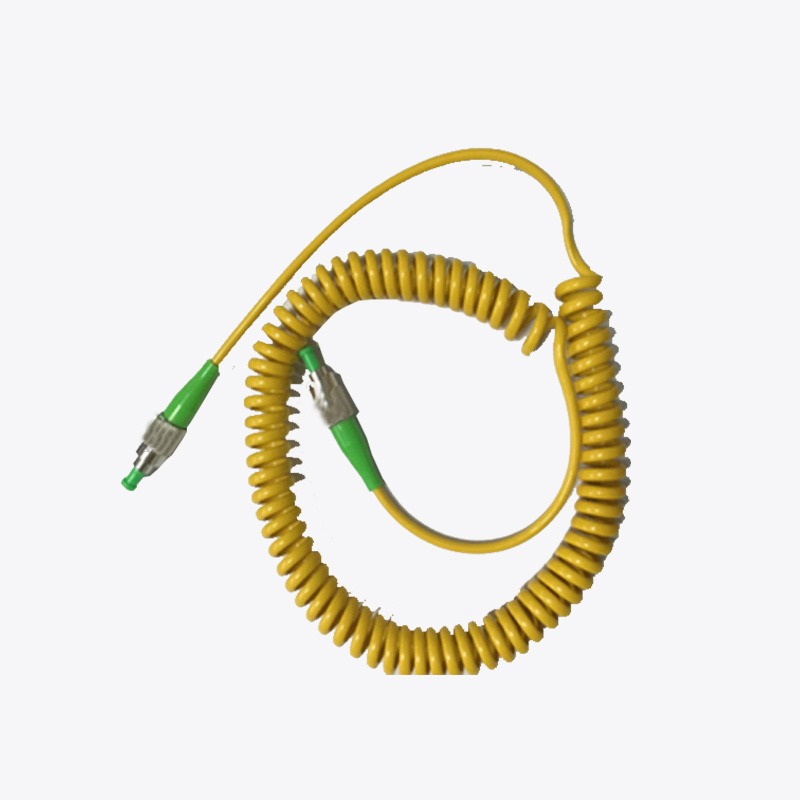 Spiral fiber patch cord na may sclcst