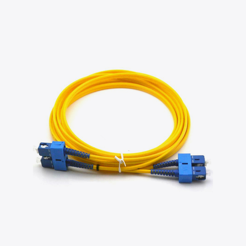 SC-SC duplex fiber optic patch cord