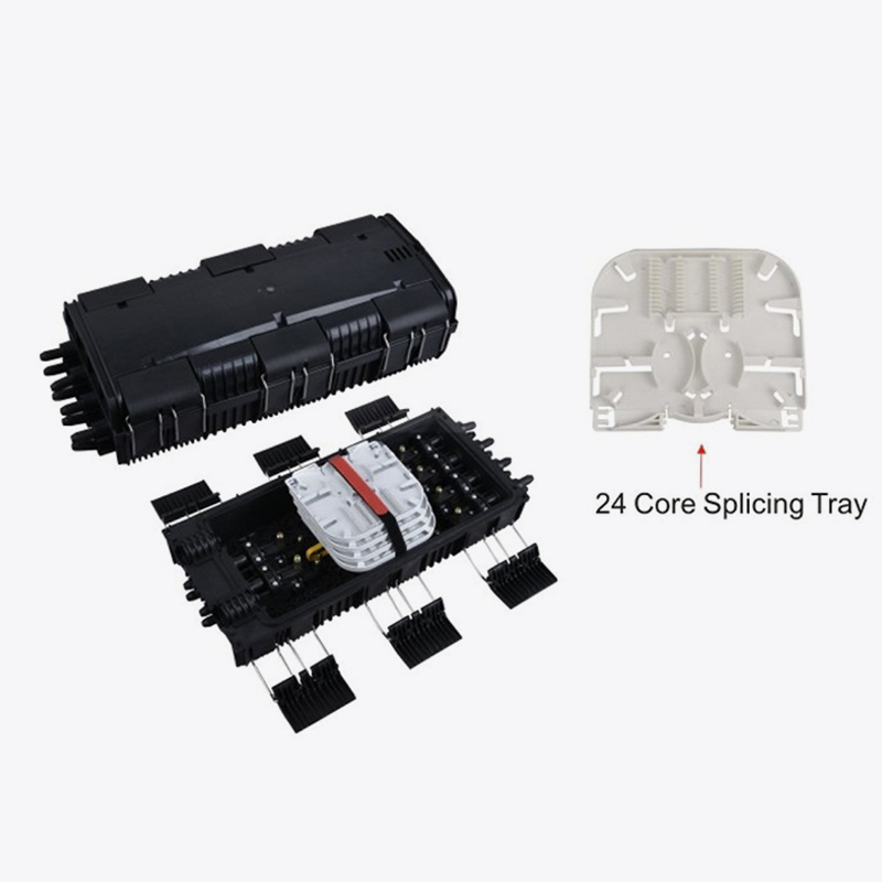 T6-018 96 Core Fiber Optic Splice Closure