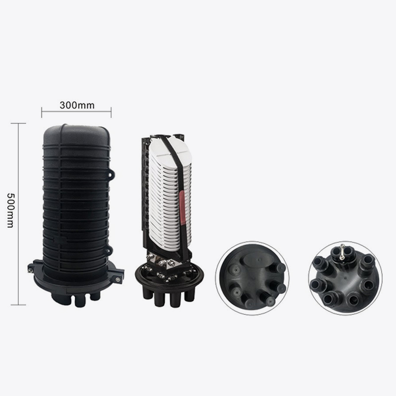 T6-111 576 Core Fiber Optic Splice Closure