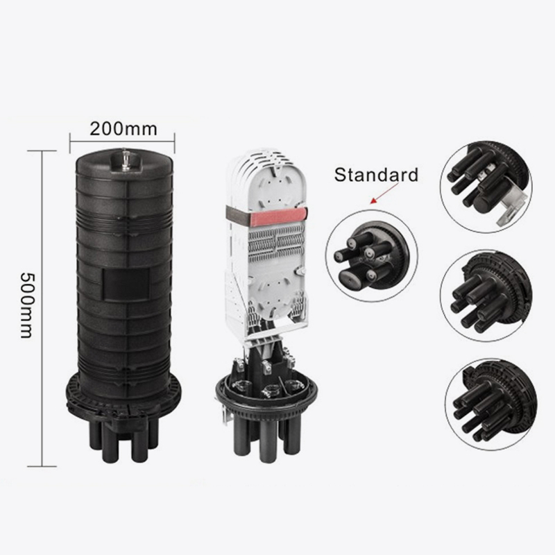 T6-116H-B 192 Core Fiber Optic Splice Closure